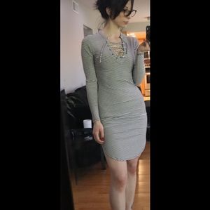 Form-fitting Casual Dress